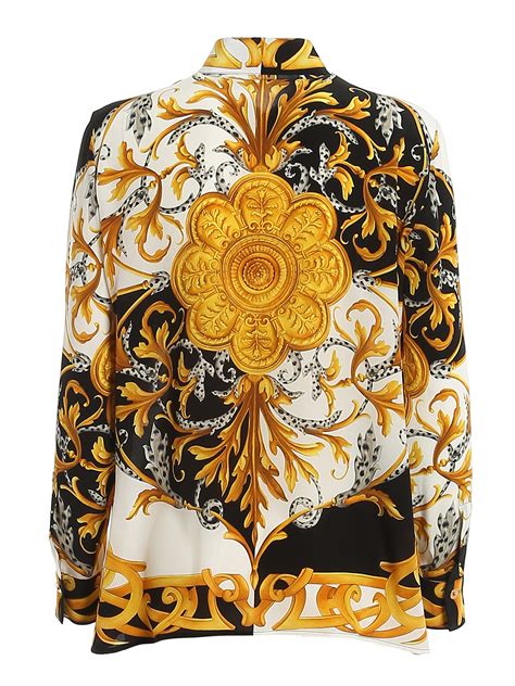 camicia stile versace barocco